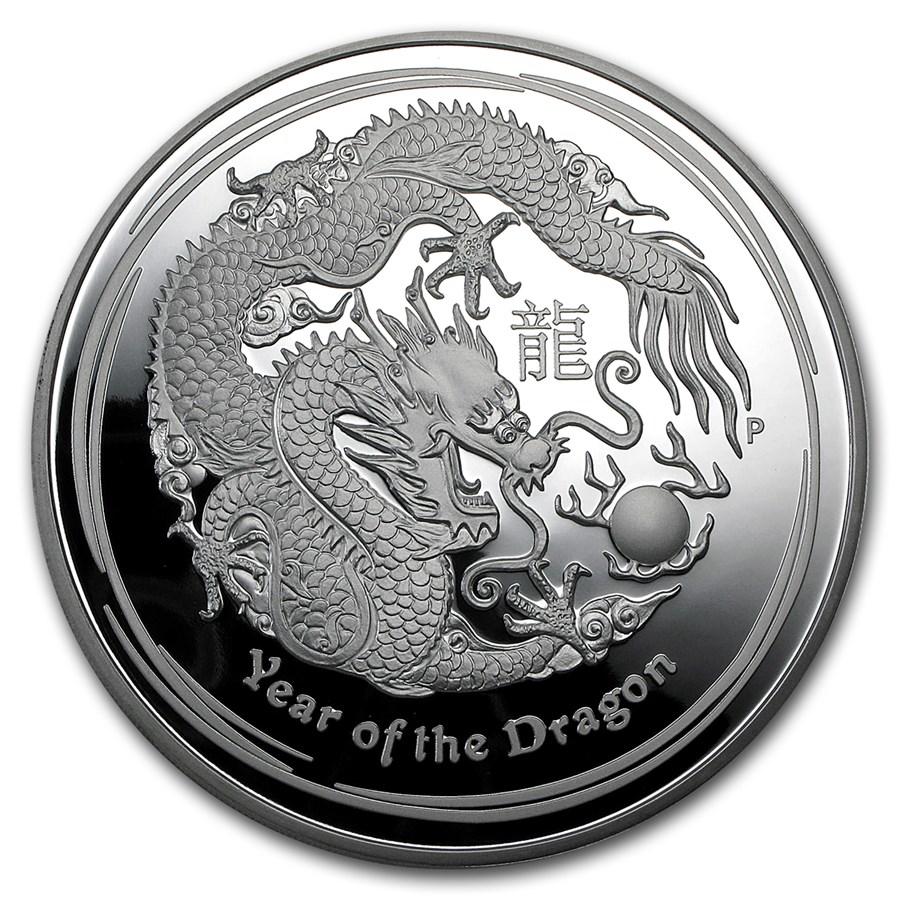 Buy 2012 Australia 1 kilo Silver Year of the Dragon Proof | APMEX