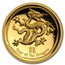 2012 Australia 1 oz Gold Lunar Dragon Proof (UHR, Box & COA)