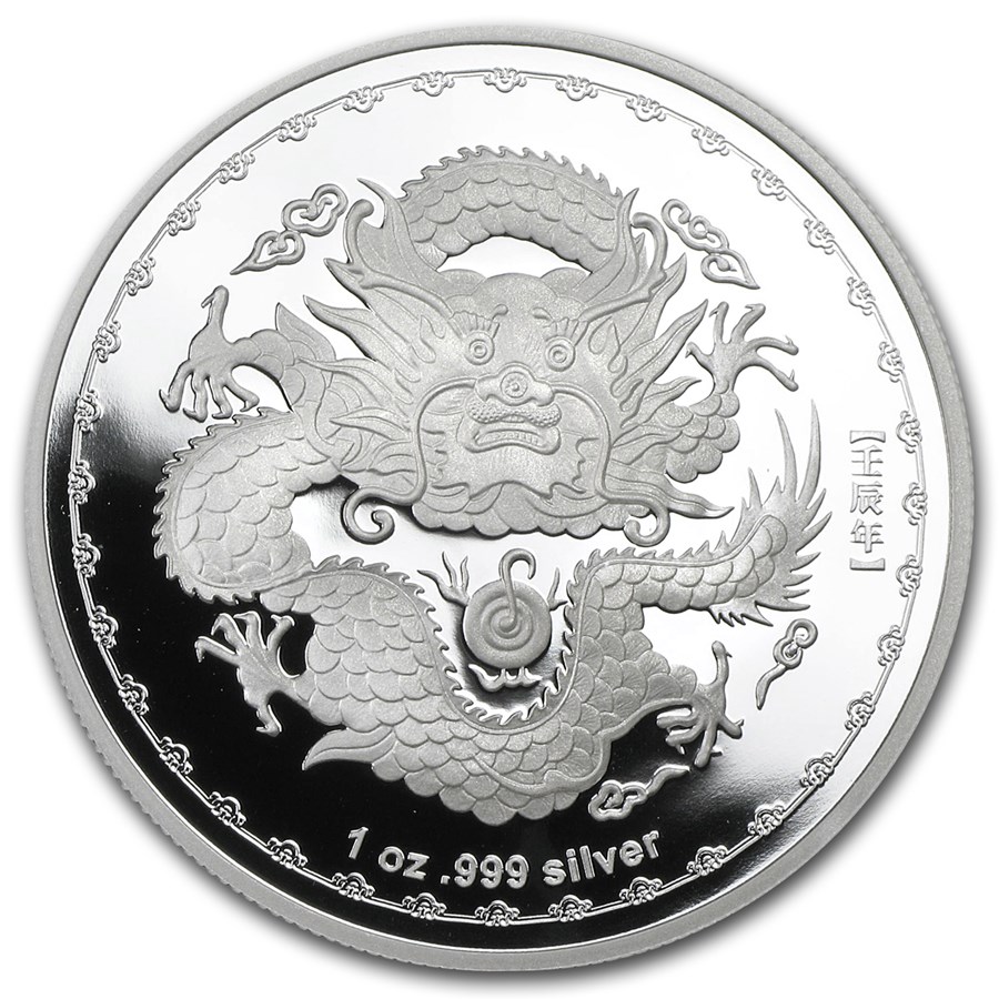 Buy 2012 Australia 1 oz Silver Year of the Dragon | APMEX