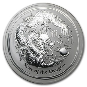 Buy 2012 Australia 10 oz Silver Year of the Dragon BU | APMEX