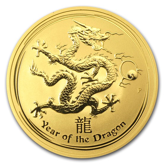 Buy 2012 Australia 5-Coin Gold Dragon Set BU (Series II) | APMEX