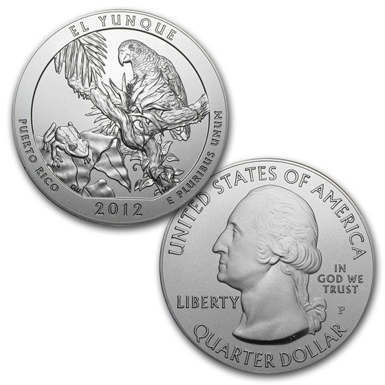Buy 2012-P 5-Coin 5 oz Silver Burnished ATB Set (w/Box & COA) | APMEX