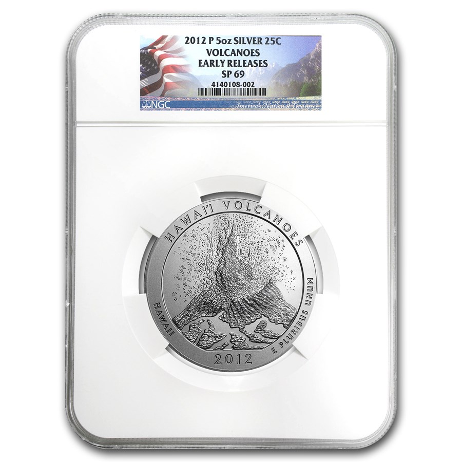 Buy 2012-P 5 oz Silver ATB Hawaii SP-69 NGC (ER) | APMEX