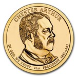 2012-P Chester Arthur Presidential Dollar BU