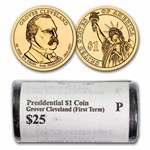 2012-P Grover Cleveland 25-Coin Presidential Dollar Roll BU (1st)