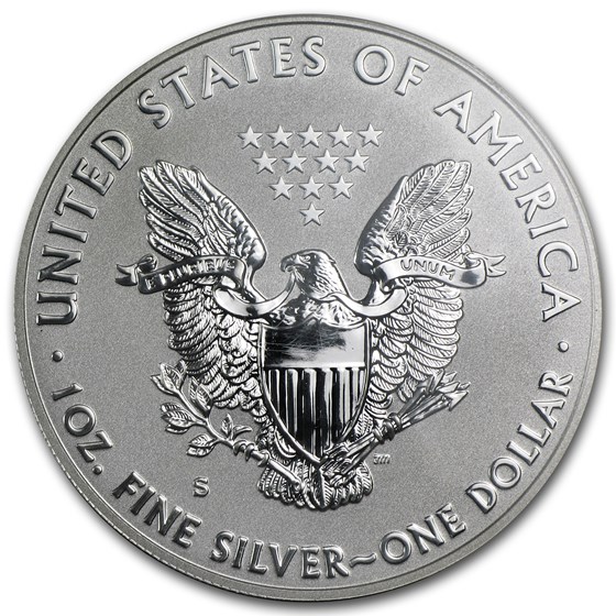 Buy 2012-S Reverse Proof Silver Eagle PR-69 PCGS (75th Anniv) | APMEX