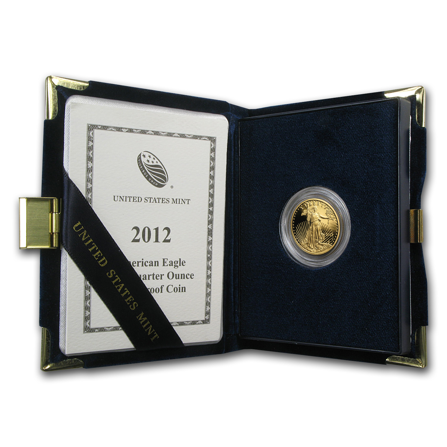 Buy 2012-W 1/4 oz Proof American Gold Eagle (w/Box & COA) | APMEX