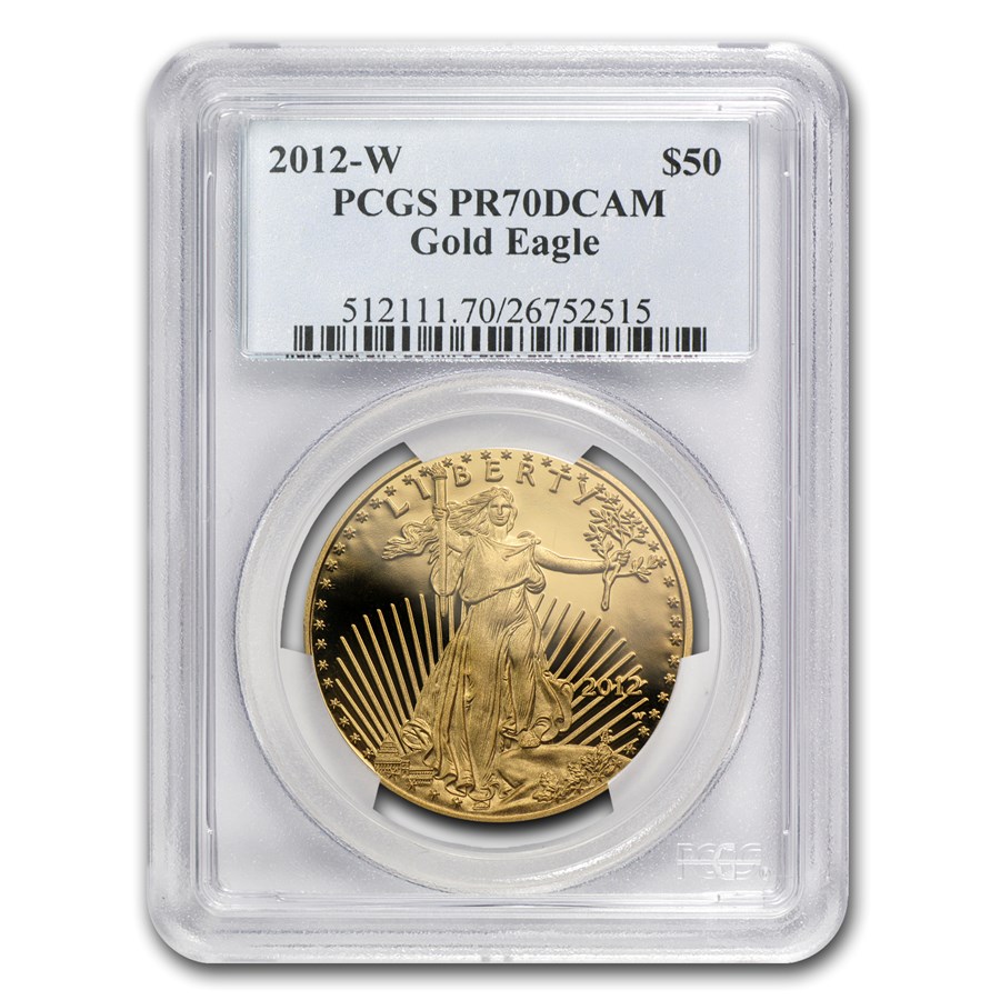 Buy 2012-W 1 oz Proof American Gold Eagle PR-70 DCAM PCGS | APMEX