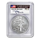 2012-W Burnished Silver Eagle MS-70 PCGS (FS, Mercanti)