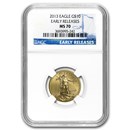 2013 1/4 oz American Gold Eagle MS-70 NGC (Early Releases)