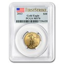 2013 1/4 oz American Gold Eagle MS-70 PCGS (FirstStrike®)