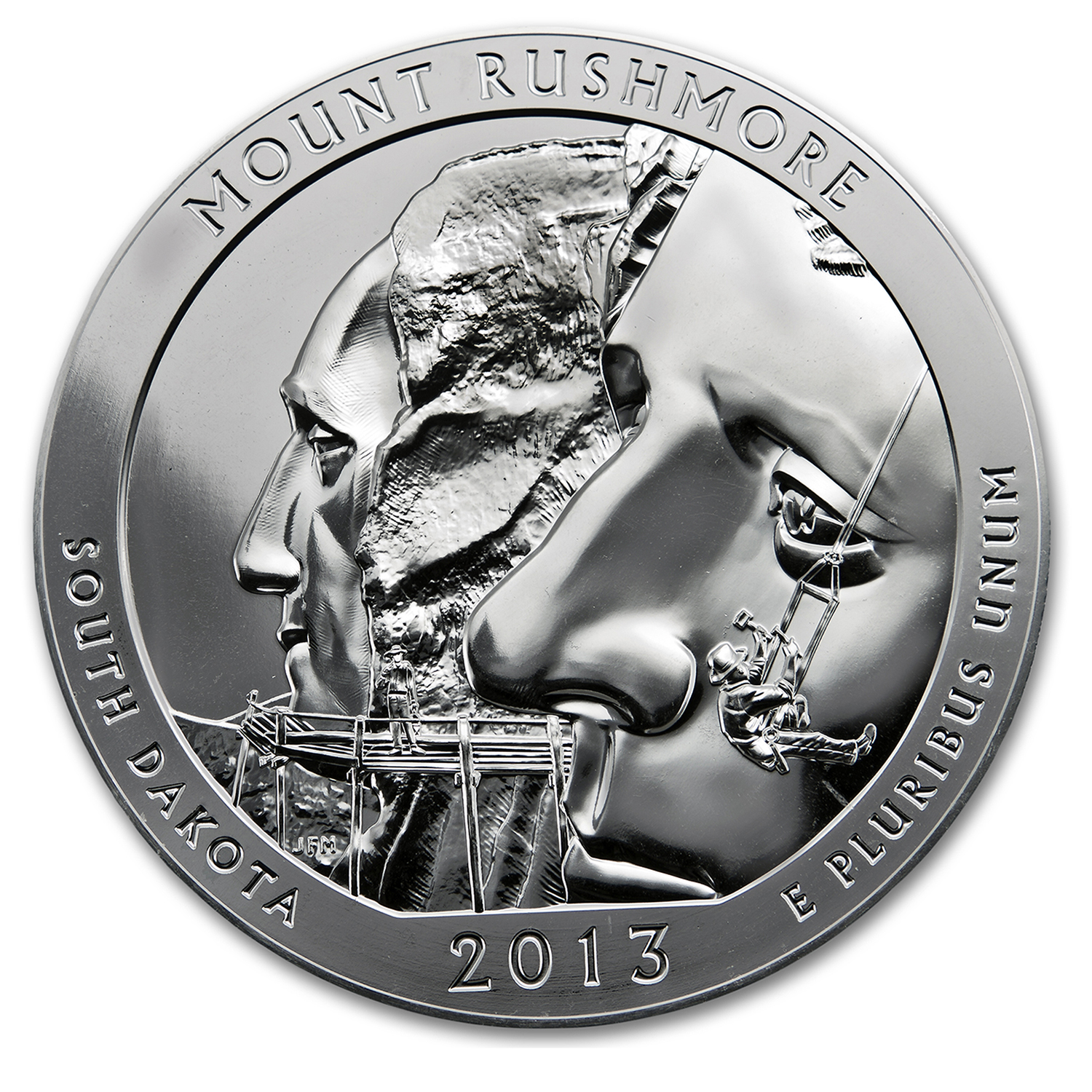 Buy 2013 5 oz Silver ATB Mount Rushmore National Park, SD