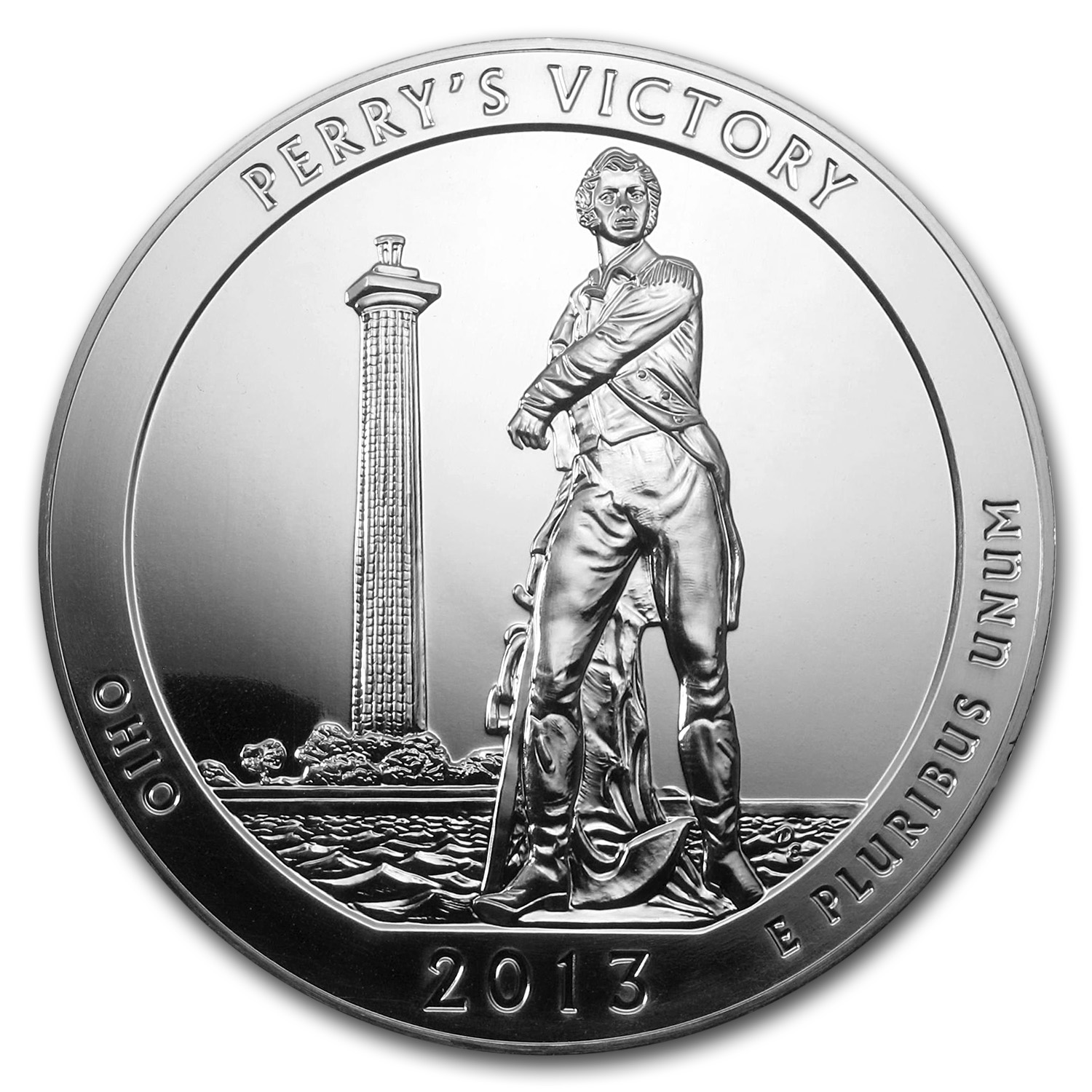 Buy 2013 5 oz Silver ATB Perry's Victory and Peace Park, OH | APMEX