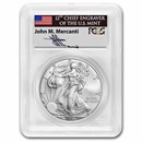 2013 American Silver Eagle MS-69 PCGS (FS®, Mercanti Signed)