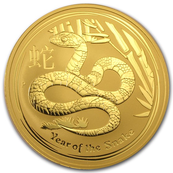 Buy 2013 Australia 1 kilo Gold Lunar Snake BU (SII) | APMEX