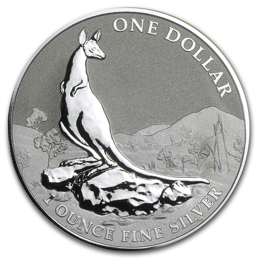 Buy 2013 Australia 1 oz Silver Kangaroo (Spotty, In Capsule) | APMEX