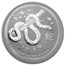 2013 Australia 1 oz Silver Year of the Snake BU (Series II)