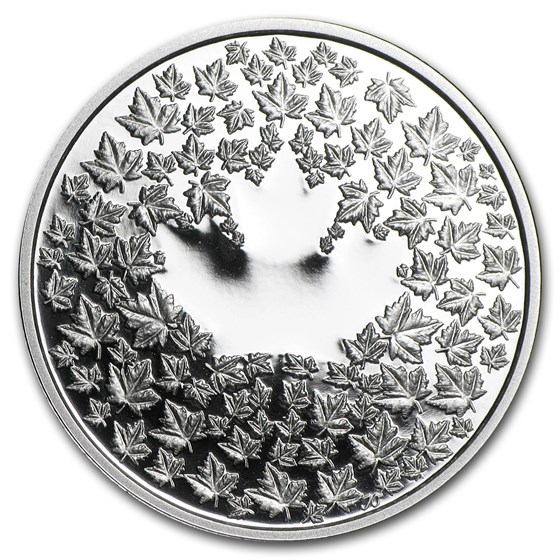 Buy 2013 Canada 1/4 oz Silver $3 Maple Leaf Impression | APMEX