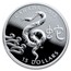 2013 Canada 1 oz Silver $15 Lunar Snake (w/Box & COA)