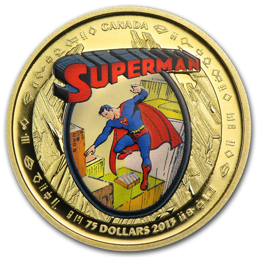 superman gold eaglemoss