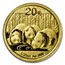 2013 China 1/20 oz Gold Panda BU (Sealed)