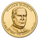 2013-D William McKinley Presidential Dollar BU