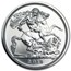 2013 Great Britain Silver £20 St. George and the Dragon BU