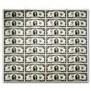 2013 (K-Dallas) $2 FRN CU (Fr#1940-K) 32 Note Uncut sheet