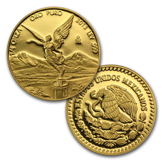 Buy 2013 Mexico 5-Coin Gold Libertad Proof Set (1.9 oz, Box & COA) | APMEX