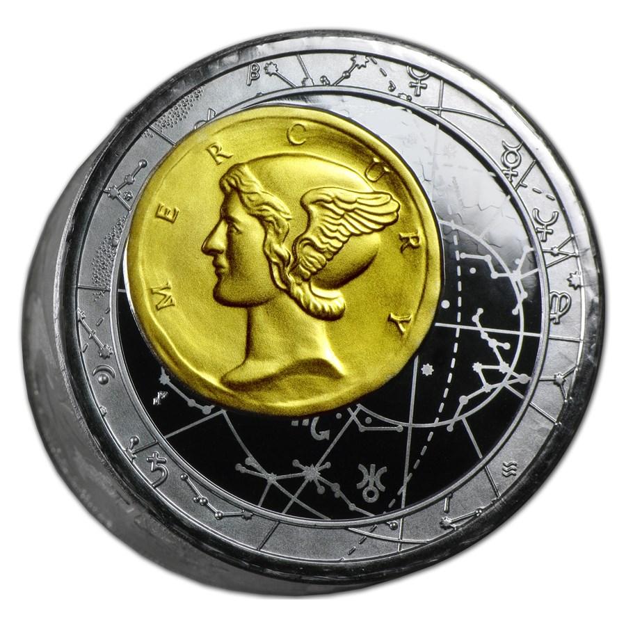 Buy 2013 Niue Fortuna Redux Mercury Cylinder Coin | APMEX