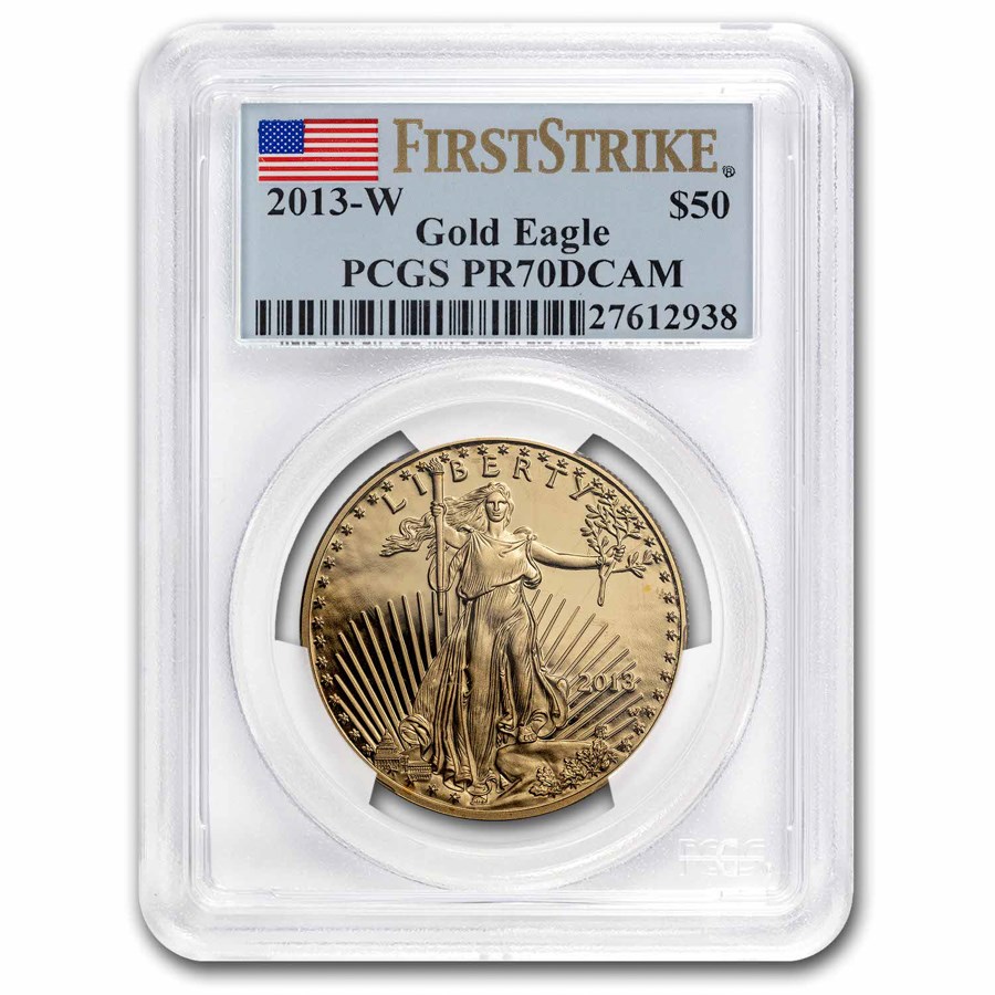 2013-W 1 oz Proof American Gold Eagle PR-70 PCGS (FS)