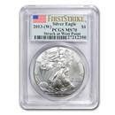 2013 (W) American Silver Eagle MS-70 PCGS (FirstStrike®)