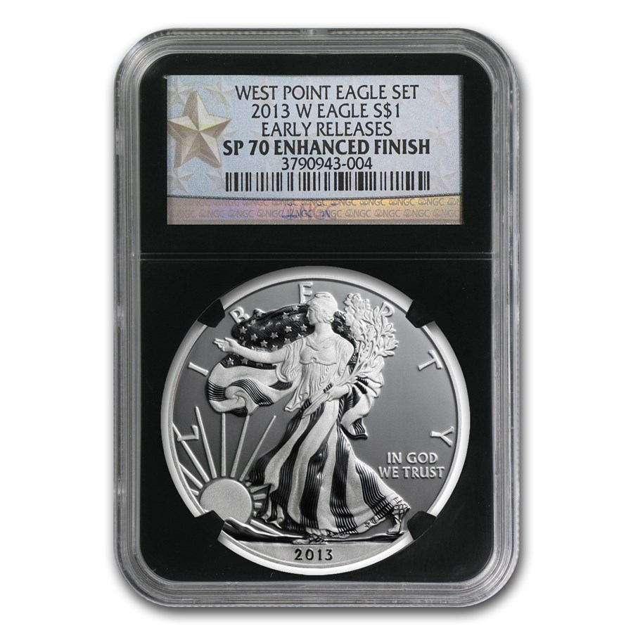 2013-W American Silver Eagle SP-70 NGC (ER, Enhanced Finish)