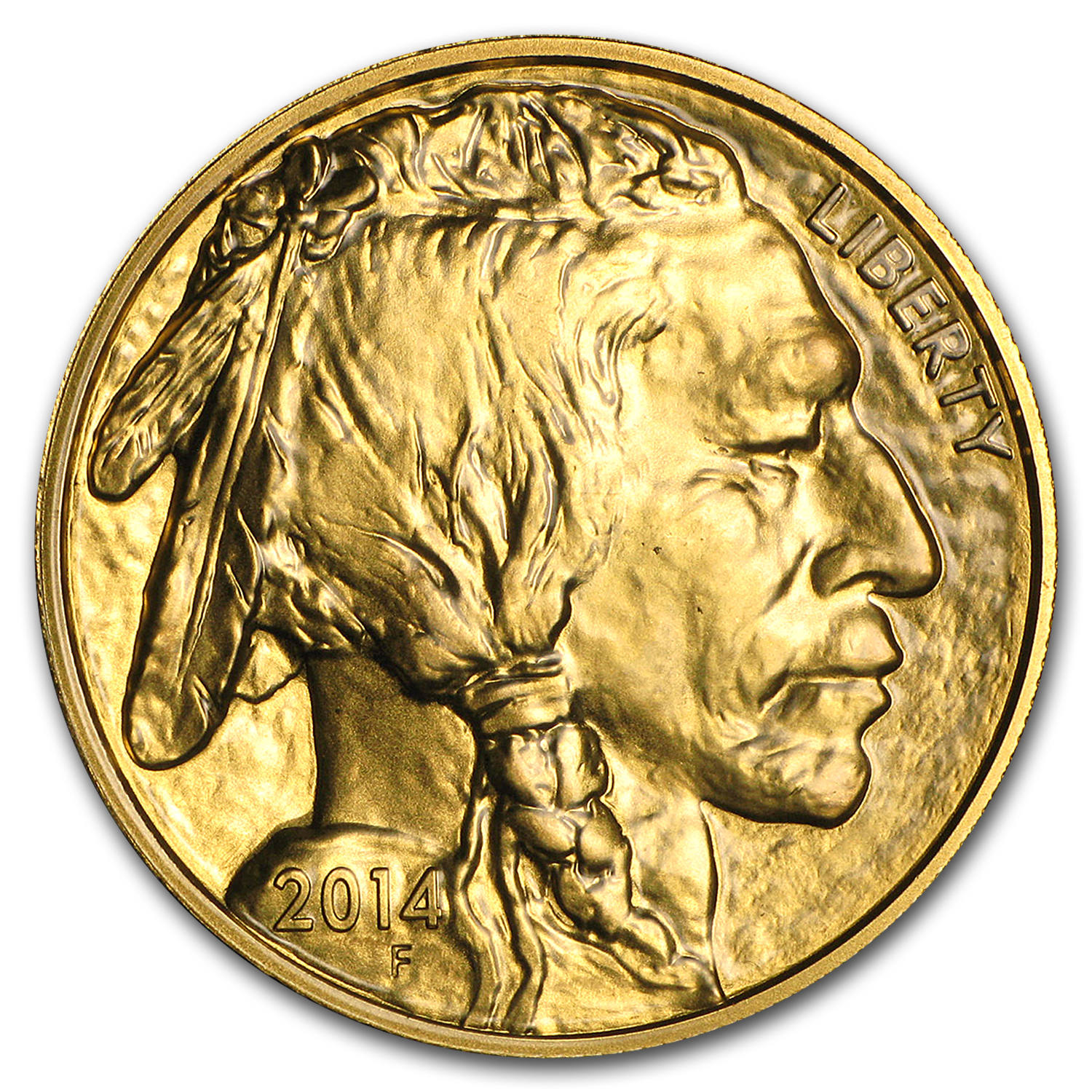 Buy 2014 1 oz Gold Buffalo BU | APMEX