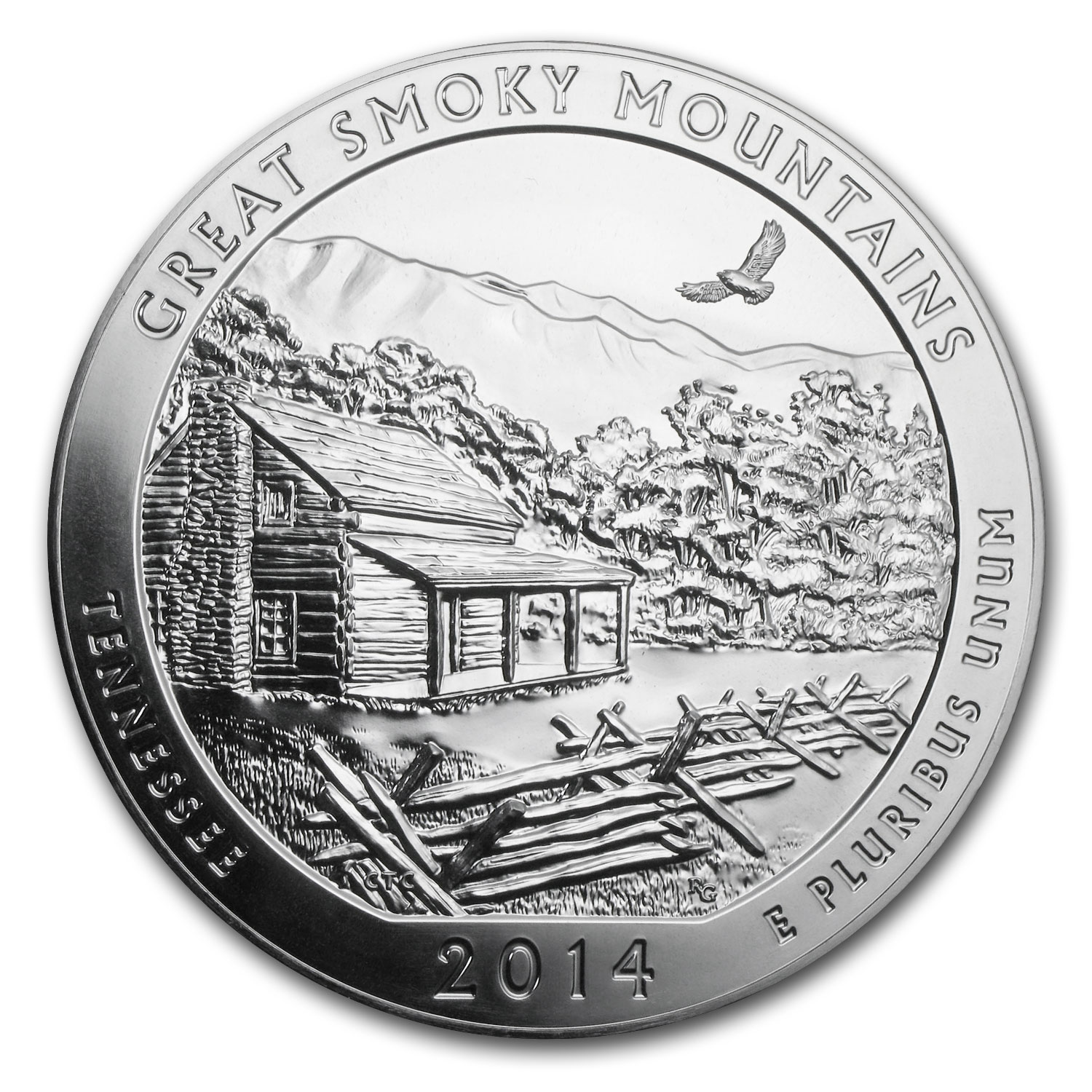 Buy 2014 5 oz Silver ATB Great Smoky Mountains National Park, TN