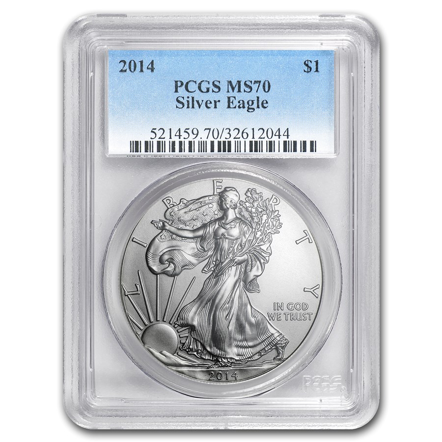 2014 American Silver Eagle MS-70 PCGS