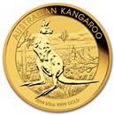 2014 Australia 1/2 oz Gold Kangaroo BU