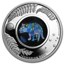 2014 Australia 1 oz Silver Opal Tasmanian Devil Proof