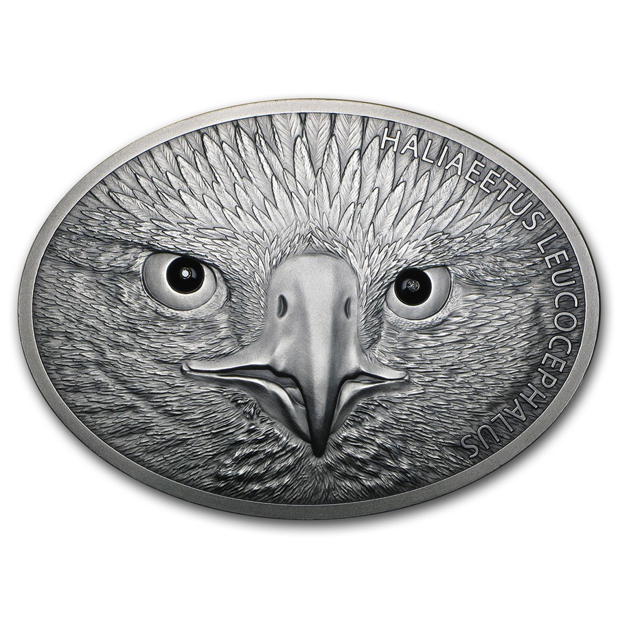 Buy 2014 Benin 5 oz Silver 10,000 Francs Bald Eagle | APMEX