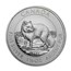 2014 Canada 1.5 oz Silver $8 Arctic Fox BU (Abrasions)