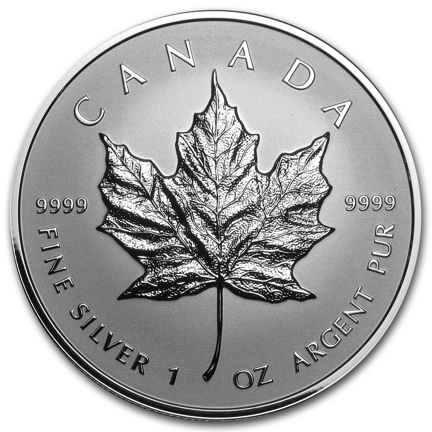 1 oz silver maple leaf coin value