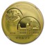 2014 China 1 oz Gold Panda Proof PF-70 NGC (Smithsonian Zoo)