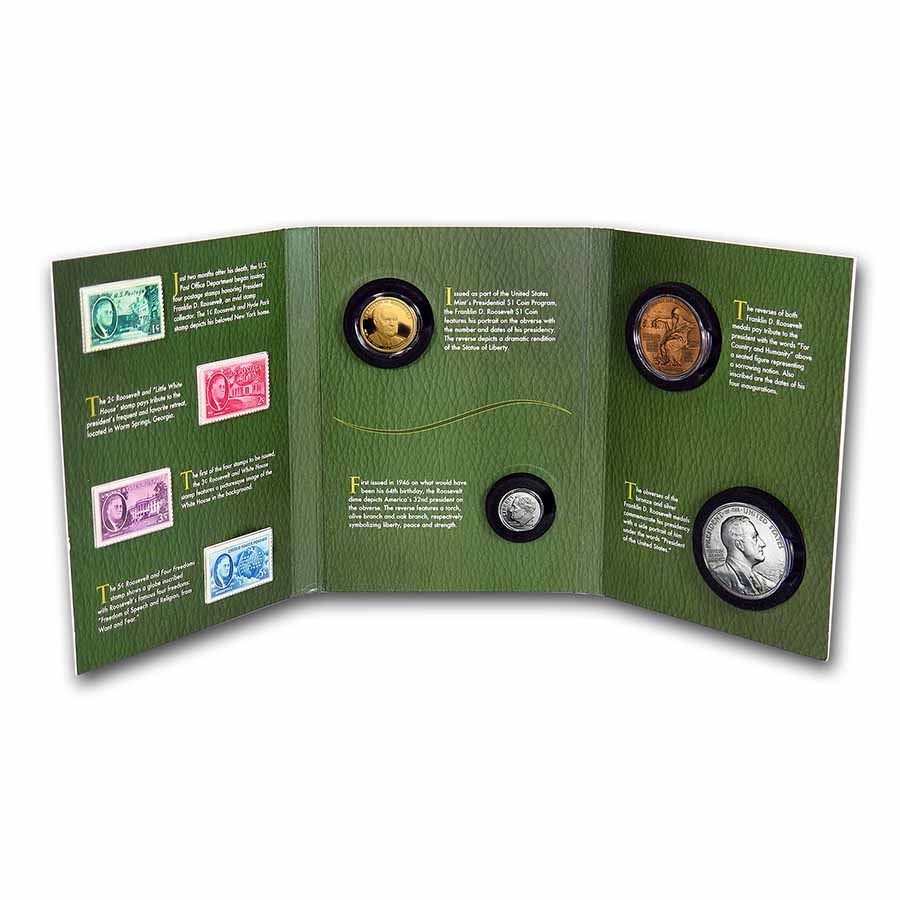 2014 Franklin D. Roosevelt Coin & Chronicles Set