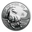 2014 Great Britain 1 oz Silver Year of the Horse BU
