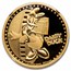 2014 Niue 1 oz Proof Gold $200 Disney Daisy Duck PF-70 NGC