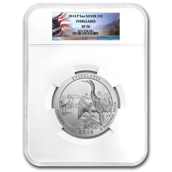 America the Beautiful (ATB) 5 oz Silver Quarter Coins | APMEX