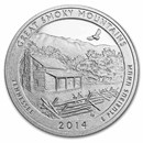 2014-S ATB Quarter Great Smoky Mountains National Proof (Silver)
