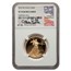 2014-W 1/2 oz Proof American Gold Eagle PF-70 NGC (Castle)