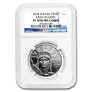 2014-W 1 oz Proof American Platinum Eagle PF-70 NGC (ER)