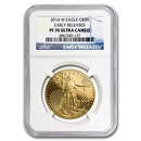 2014-W 1 oz Proof Gold Eagle PF-70 UCAM NGC (Early Releases)